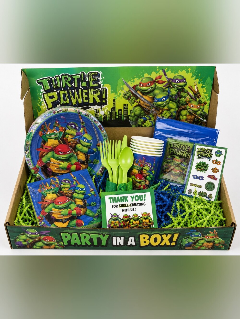 Nickelodeon Teenage Mutant Ninja Turtles Party In A Box!